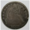 Image 1 : 1869 SEATED HALF DOLLAR