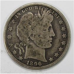 1896-O BARBER HALF DOLLAR