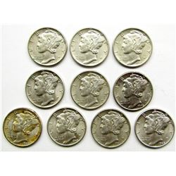 10 - 1945 MERCERY DIMES