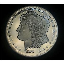 .999 BULLION 1OZ SILVER ROUND- MORGAN