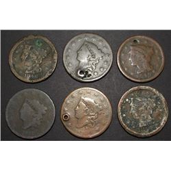 8-LARGE CENTS