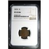 Image 1 : 1878 INDIAN CENT NGC XF45 BN