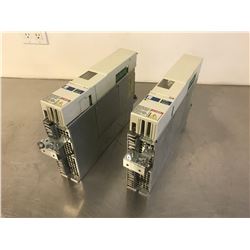 (2) REXROTH DKCXX.3-040-7 SERVO DRIVE