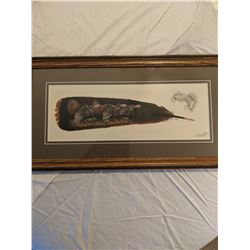 Melissa Ball Framed Art Feathers Framed Print