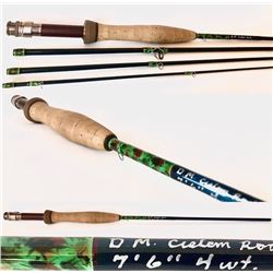 Two Custom Fly Rods By D.M. Rods and Ed Lugwig Package