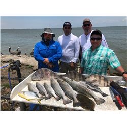 4 person-Galveston Bay, TX Fully guided ½ day fishing trip