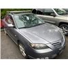 Image 2 : 2005 MAZDA 3, 4DR SEDAN, GREY, VIN # JM7BK123751317128