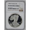 Image 1 : 1994 U.S. SILVER EAGLE PROOF