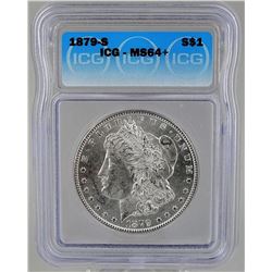 1879-S MORGAN SILVER DOLLAR