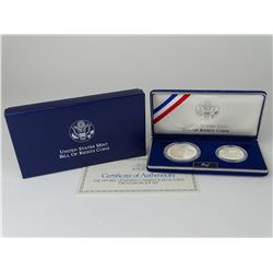 1993 BILL OF RIGHTS TWO-COIN SET
