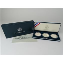 1994 VETERANS COMMEMORATIVE SILVER PROOF DOLLARS