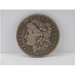 1879-CC MORGAN SILVER DOLLAR