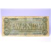 Image 2 : 1864 CONFEDERATE $20 NOTE