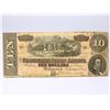 Image 1 : 1864 CONFEDERATE $10 NOTE