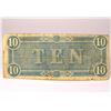 Image 2 : 1864 CONFEDERATE $10 NOTE