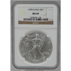 1998 AMERICAN SILVER EAGLE