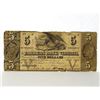 Image 1 : 1856 FARMER'S BANK OF VIRGINIA $5 NOTE