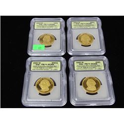 2007-S FOUR-COIN PRESIDENTIAL SET