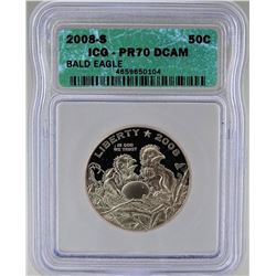 2008-S U.S. BALD EAGLE HALF DOLLAR