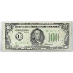 1934 U.S. $100 FEDERAL RESERVE NOTE