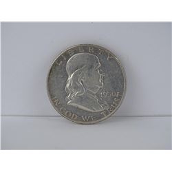 1950 FRANLIN HALF DOLLAR