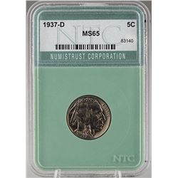 1937-D U.S. BUFFALO NICKEL