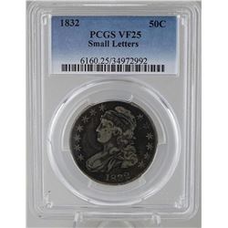 1832 U.S. BUST HALF DOLLAR