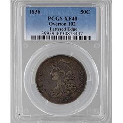 1836 U.S BUST HALF DOLLAR