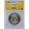 Image 1 : 1897-S MORGAN SILVER DOLLAR