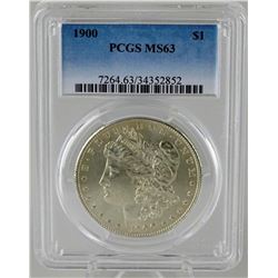1900 MORGAN SILVER DOLLAR