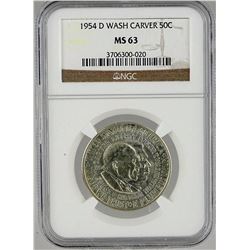 1954-D BOOKER T. WASHINGTON COMMEMORATIVE