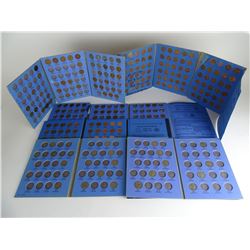 LOT OF 6 LINCOLN CENT COIN BOOKS