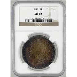 1882 MORGAN SILVER DOLLAR