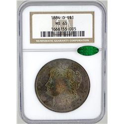 1884-O MORGAN SILVER DOLLAR