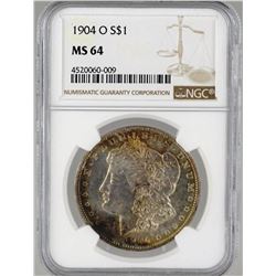 1904-O MORGAN SILVER DOLLAR