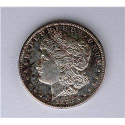1878-S MORGAN SILVER DOLLAR - BU