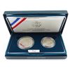 Image 1 : 1992 COLUMBUS TWO-COIN PROOF SET
