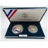 Image 1 : 1995 U.S. CIVIL WAR TWO COIN PROOF SET