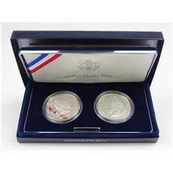 2000 LEIF ERICSON MILLENNUM TWO COIN SET