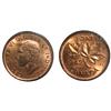Image 1 : 1942 Canada Small Cent-ICCS MS64Red