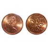 Image 1 : 1985Ptd.5 Canada Small Cent-ICCS MS65Red
