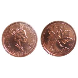 2001P Canada Small Cent-ICCS MS67Red