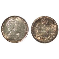 1907 Canada Five Cent -ICCS MS63