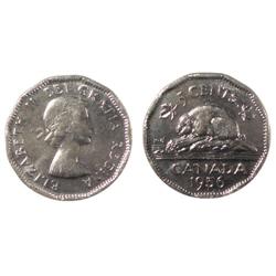 1956 Canada Five Cents-ICCS MS65