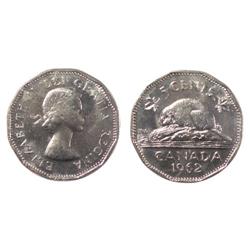 1962 Canada Five Cents-ICCS MS65