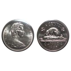 1965LBDet. Canada Five Cents-ICCS MS64