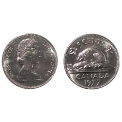 1977H7 Canada Five Cents-ICCS MS65