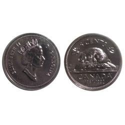 1992 Canada Five Cents-ICCS MS67