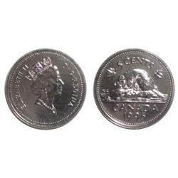 1995 Canada Five Cents-ICCS MS67