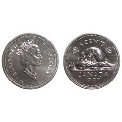 1997 Canada Five Cents-ICCS MS66